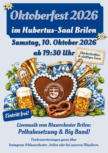 O’zapft is! - Oktoberfest '26