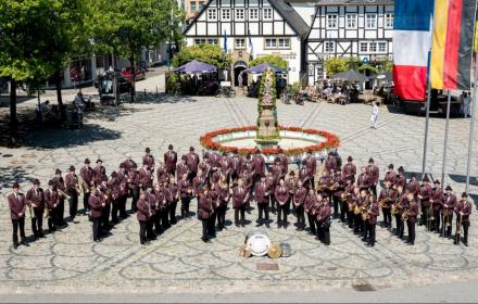 Blasorchester Brilon spielt am Schützenfestsonntag an drei verschiedenen Orten